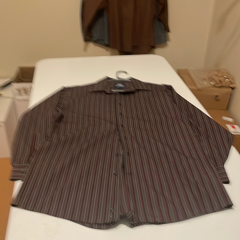 Stafford 17 34-35 western long sleeve shirt